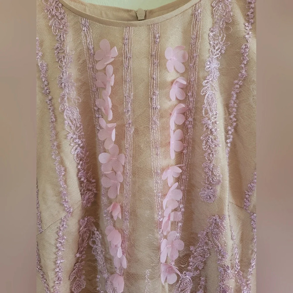 Dress the Population Pink and Purple Lace Dress - Picture 6 of 10